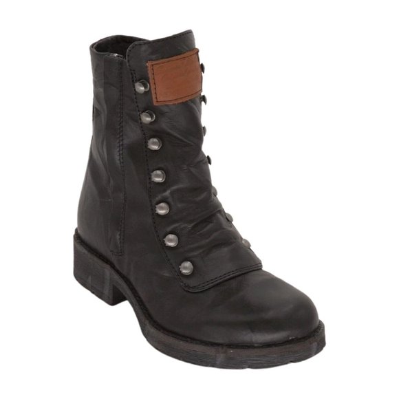 Bernie Mev Womens FM Zip Fashion Boot, Black, Size 5.5 - 6 - Picture 1 of 8